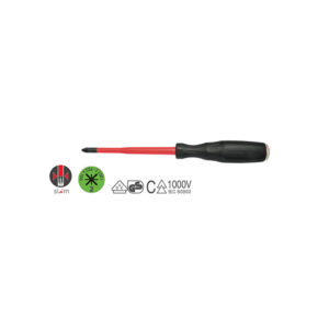 Intercable Giravite pozidriv isolato PZ2x100mm slim