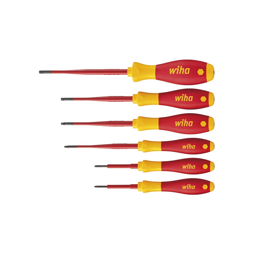 Wiha Set di giraviti TORX 6 pz softFinish slimFix electric