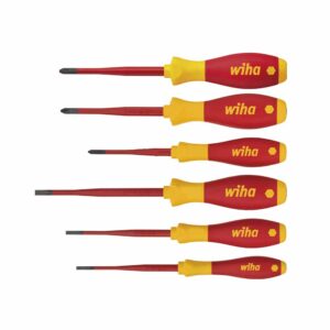 Wiha Set di giraviti a taglio, phillips e Pos-neg/Pozidriv 6pz electric