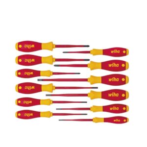 Wiha Set di giraviti 12pz softFinish slimFix electric