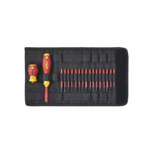 Wiha Giraviti con set di inserti slimBit electric