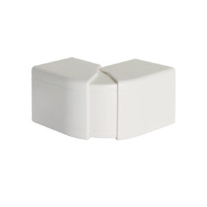 Bocchiotti Außeneck für weißen Kabelkanal 60x60mm