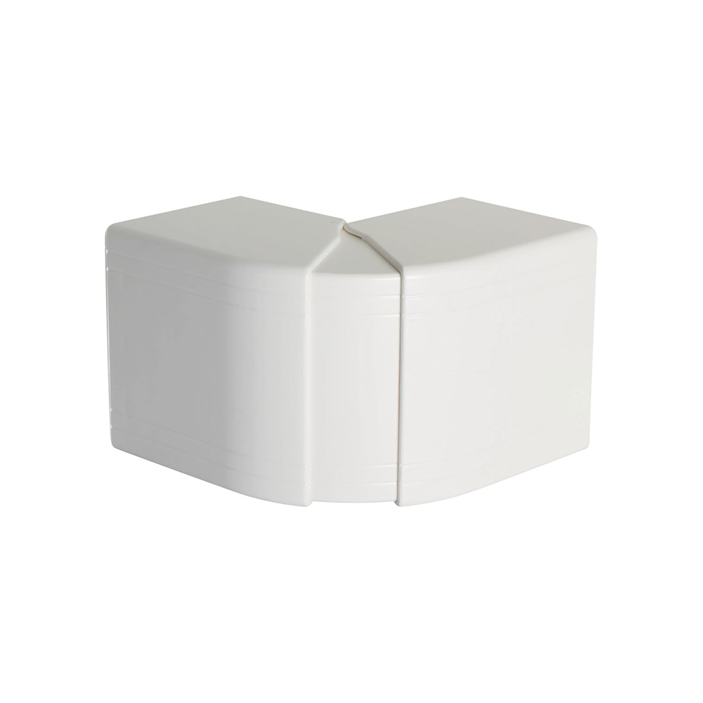 Bocchiotti external corner for white 100x80mm cable trunking