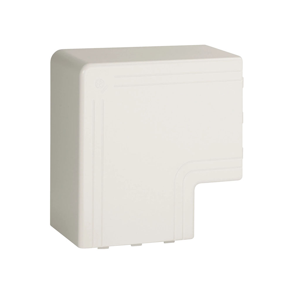 Bocchiotti Flachwinkel für weißen Kabelkanal 100x80mm