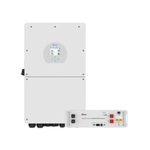 Deye 12kW eenfase hybride omvormer kit en 5.12kWh batterij