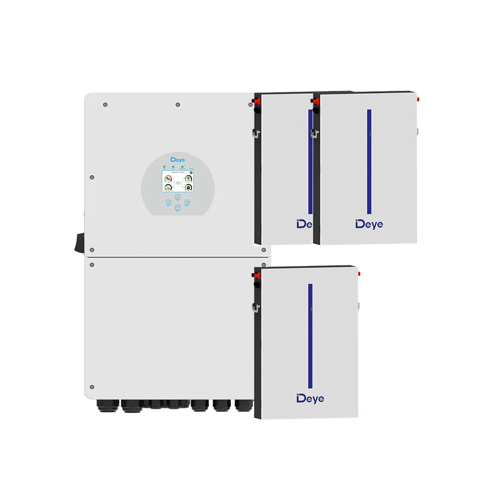 Kit Deye inverter ibrido monofase 12kW e batteria 18.42kWh