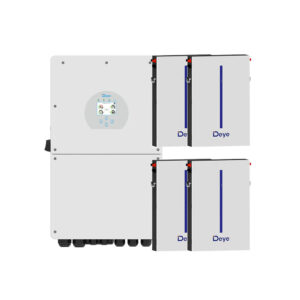 Kit Deye inverter ibrido monofase 12kW e batteria 24.56kWh