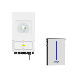 Kit Deye inversor híbrido monofásico 3kW y batería 6.14kWh