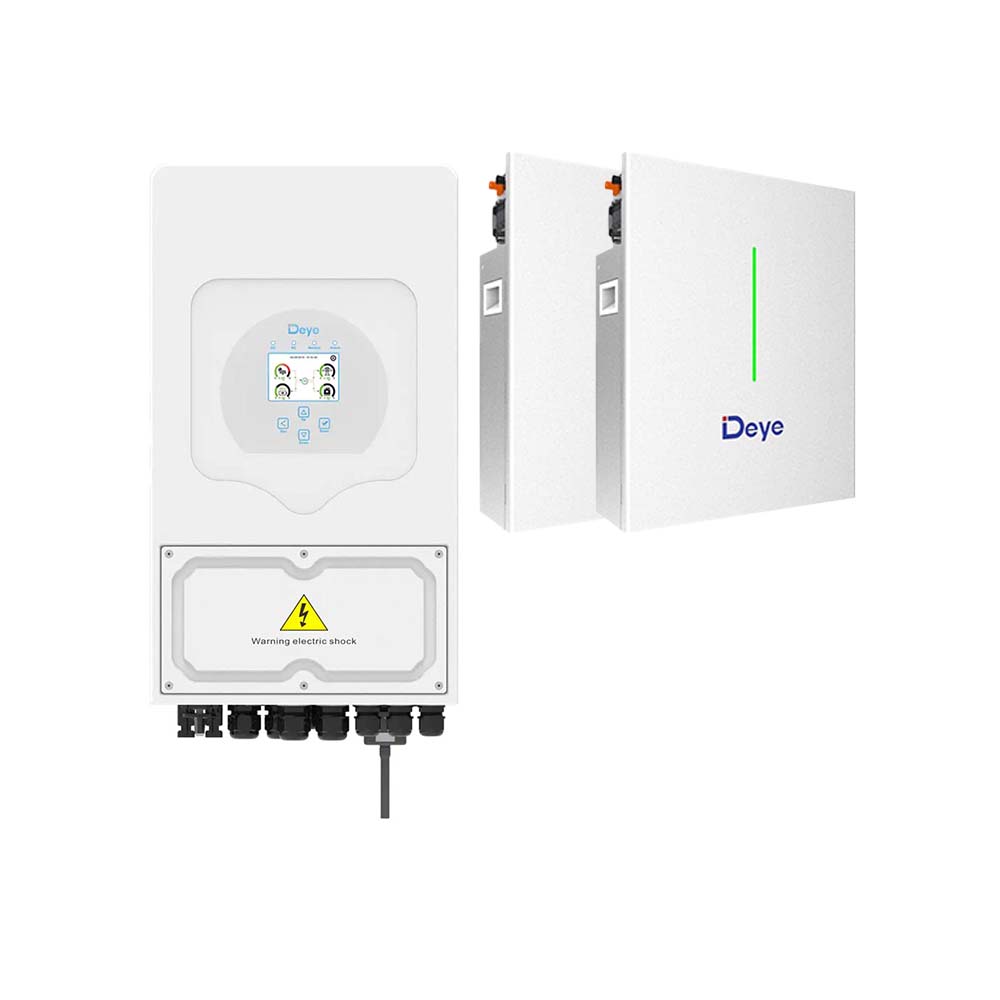 Kit Deye onduleur hybride monophasé 6kW et batterie 20.48kWh