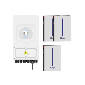Kit Deye inverter ibrido monofase 6kW e batteria 18.42kWh