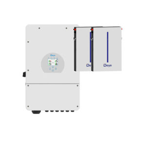 Deye enkelfasige hybride omvormer kit 8kW en batterij 12.28kWh