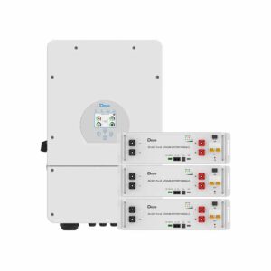 Kit Deye inversor híbrido monofásico de 8kW y batería de 15.36kWh