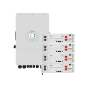 Kit Deye onduleur hybride triphasé 12 kW et batterie 20.48kWh
