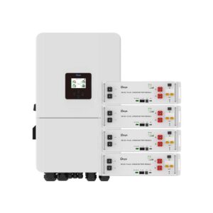 Kit Deye onduleur hybride triphasé 15kW et batterie 20.48kWh