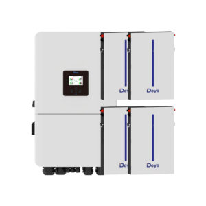 Kit onduleur hybride triphasé Deye 20 kW et batterie 24,56 kWh