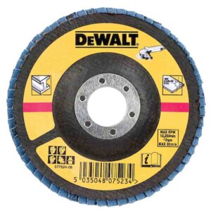 DEWALT Disco lamellare 125mm e grana 60