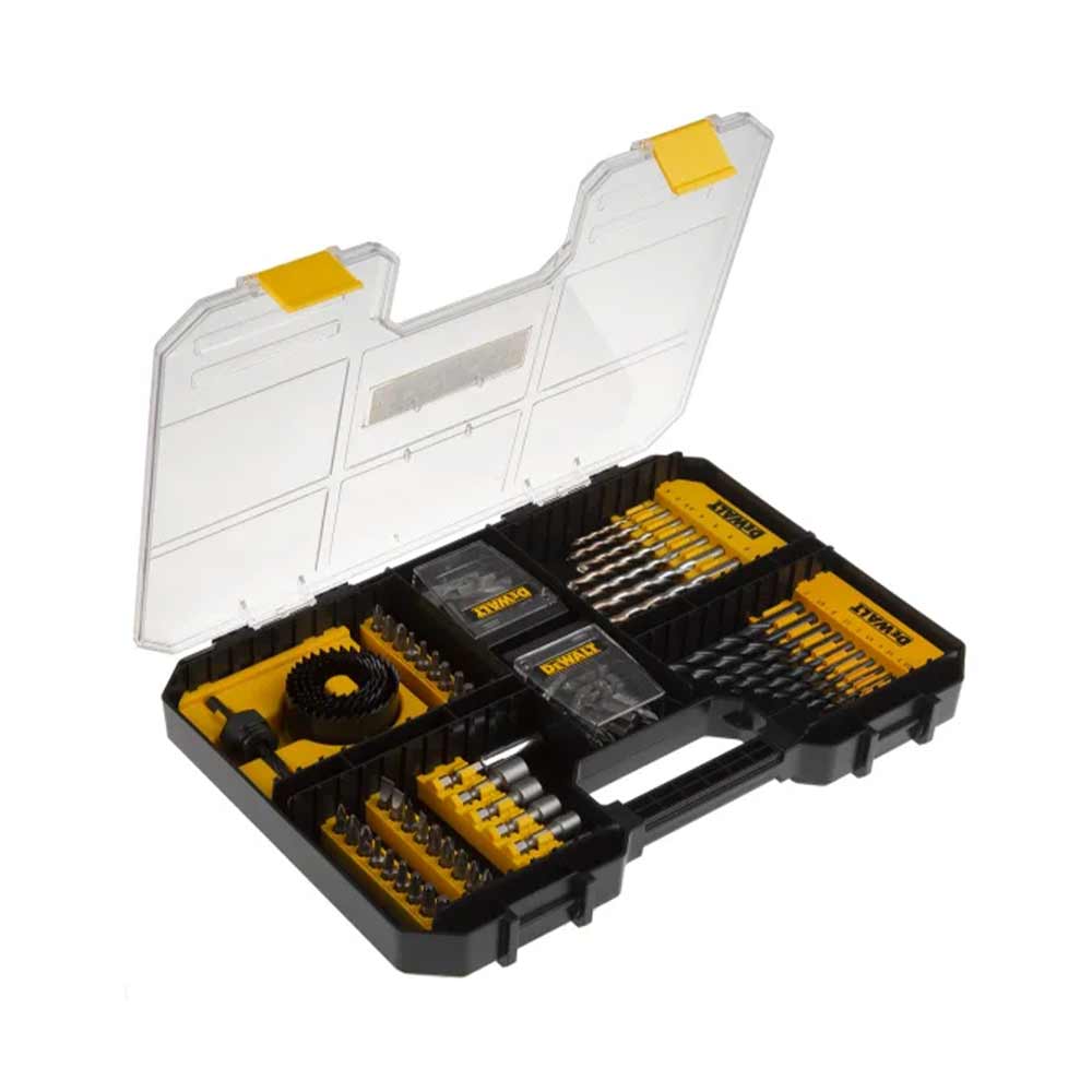 DEWALT Set 100 pezzi multi-funzionale per forare ed avvitare