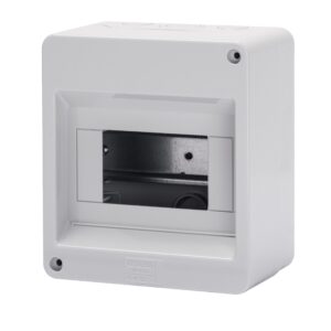 6-module IP40 distribution board