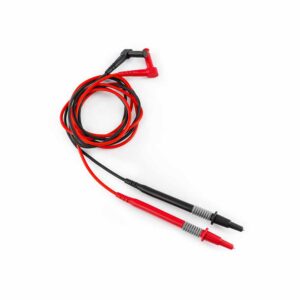 HT Coppia puntali professionali rosso/nero 4mm a 90°