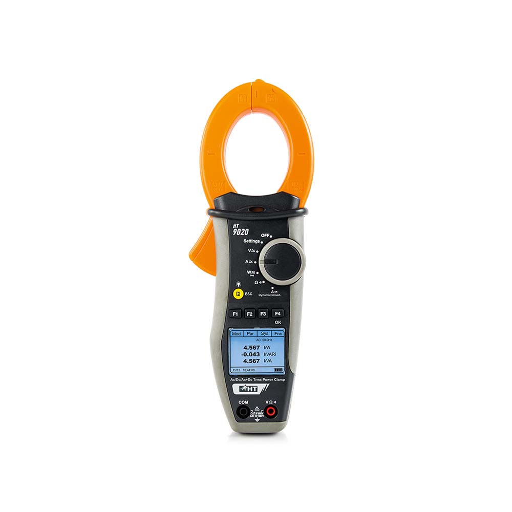 HT9020 Pinza Amperometrica AC/DC 1000A e Analisi di rete