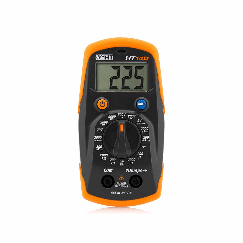 HT14D Multimetro digitale tascabile