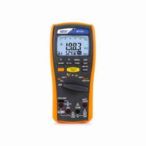 HT701 Multimetro con misura di isolamento fino a 1000V