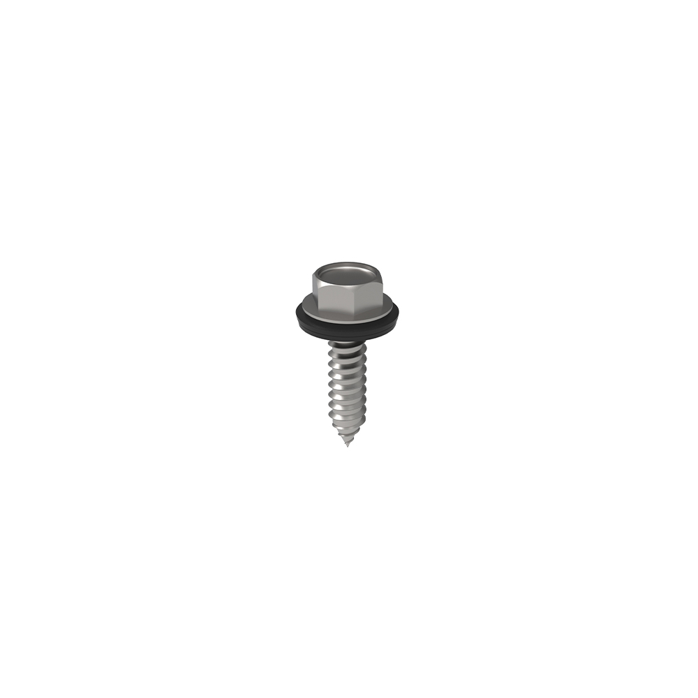 M5x25 self-tapping hexagonal head screw with gasket