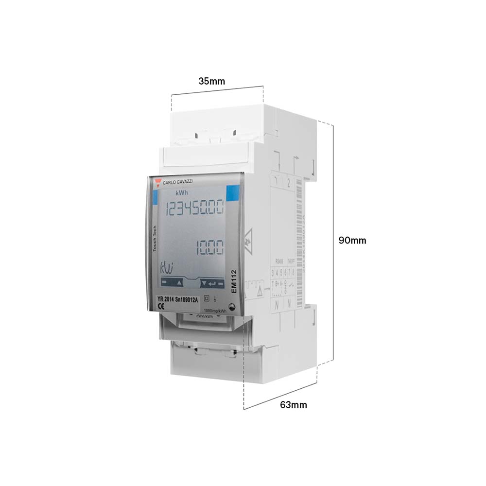 Wallbox Mid Meter monofase (fino a 100A)