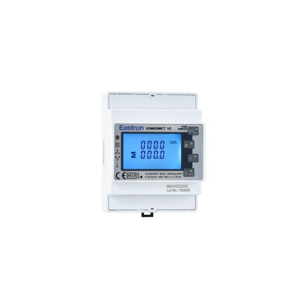 Eastron SDM630MCT Meter Monofase/Trifase AC per CT