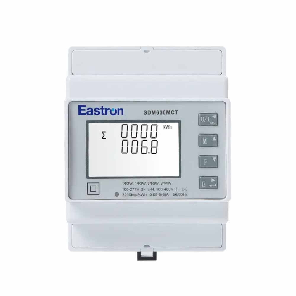 Eastron SDM630MCT Meter Monofase/Trifase AC con CT