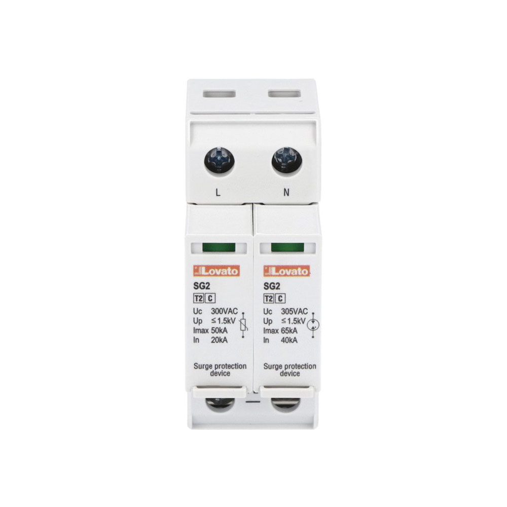 Lovato Electric Type 2 Surge Arrester 1P+N