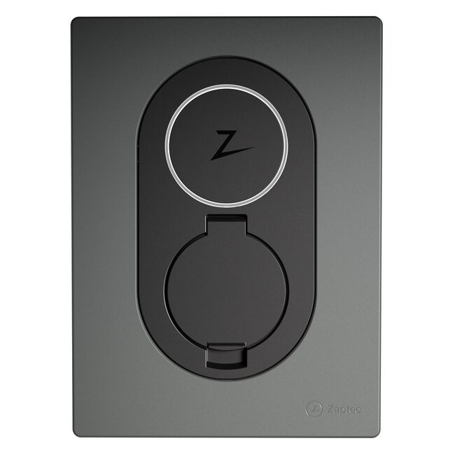 Zaptec Go & Go2 | Copertura frontale | Grigio Roccia