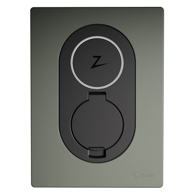 Zaptec Go & Go2 | Copertura frontale | Verde Muschio