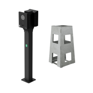 Onepole | Palo di montaggio | Per 2x Zaptec Go & Go2