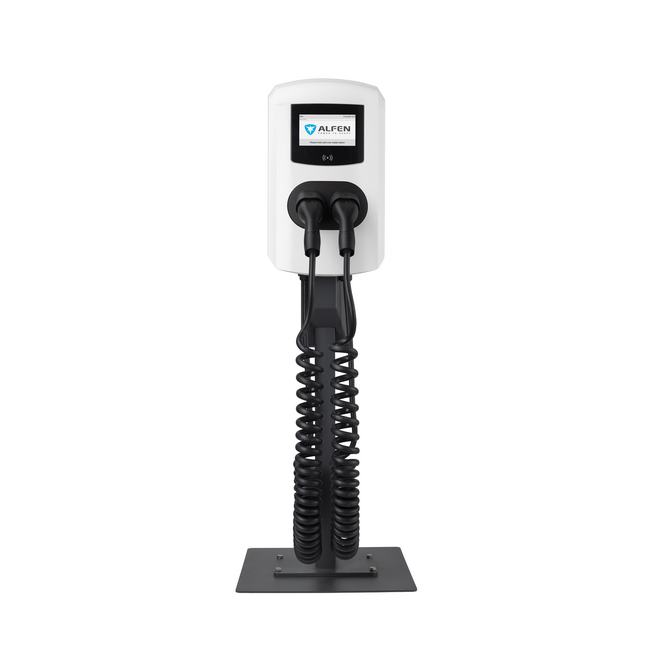 Alfen | Eve Double Plus | 22kW | 2x 32A | LBA | SCN | Incluso 2 Cavi a Spirale