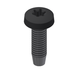 Van der Valk | Zelftappende RVS bout | M6 x 20 mm | Zwart