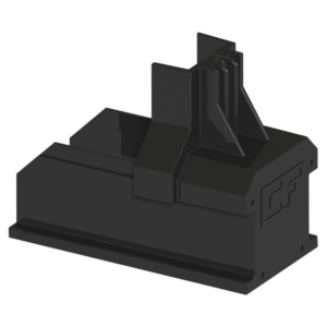 Enstall | ClickFit EVO | Eindkap voor montagerail | Zwart