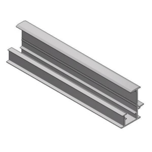 Van der Valk | ValkPitched/Insert | Aluminium midden-insertgeleider | 40mm