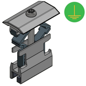 Van der Valk | ValkPitched/Clamp | Middenklem voor aluminium rail