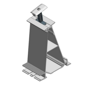 Van der Valk | ValkPro+ | Elemento di montaggio posteriore in alluminio, centrale L10°