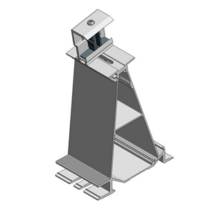 Van der Valk | ValkPro+ | Elemento di montaggio posteriore in alluminio, laterale L10°