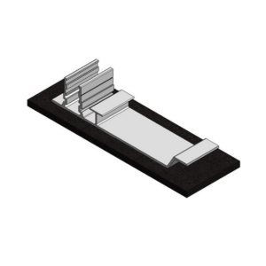 Van der Valk | ValkPro+ | Supporto pannello in alluminio per elemento di montaggio posteriore L10°, base