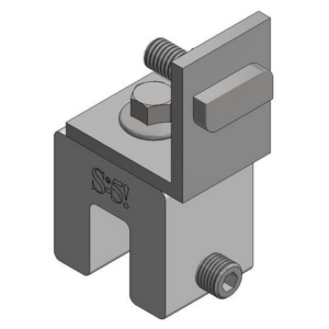 Van der Valk | ValkPitched - Clamp | Morsetto per aggraffatura mini in alluminio