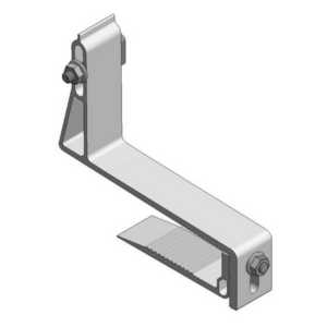 Van der Valk | ValkPitched/Clamp | Gancio da tetto sottile in alluminio | Regolabile | Twist