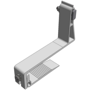 Van der Valk | ValkPitched/Clamp | Gancio da tetto sottile in alluminio | Regolabile | Twist