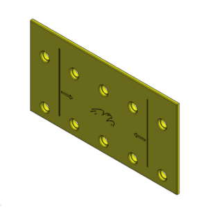 Van der Valk | ValkPitched/Clamp | Strongline EPDM rubber shim