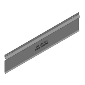 Van der Valk | ValkPro+ | Gegalvaniseerde achterplaat P10° | 1360mm