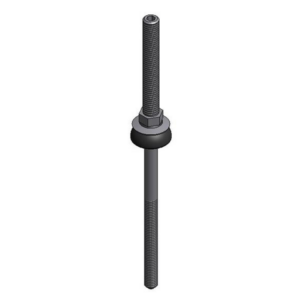 Van der Valk | Perno a doppio filetto in acciaio inossidabile | M10 x 201mm