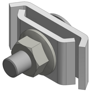 Van der Valk | ValkCableCare | Galvanised connector clamp