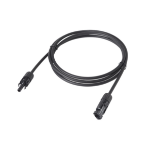 Stäubli | DC-Verlängerungskabel | 4mm² | Schwarz | 1m